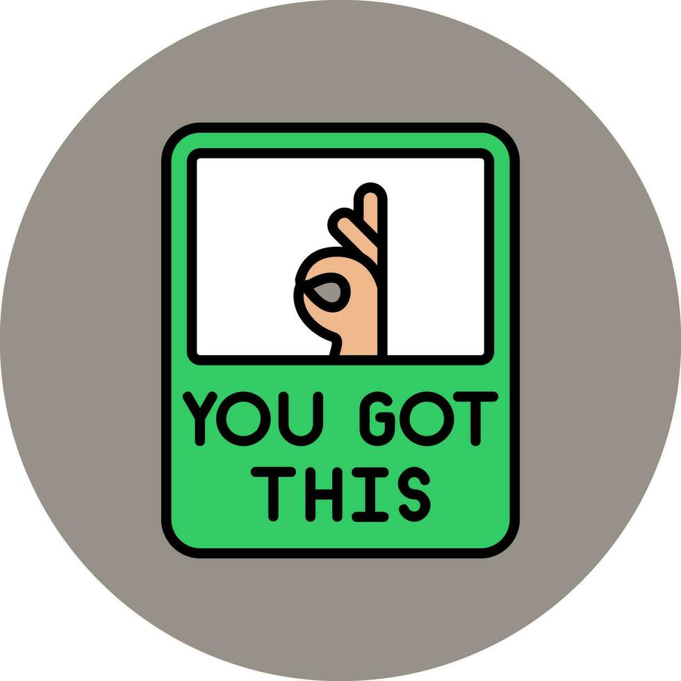 You Got This Vector Icon