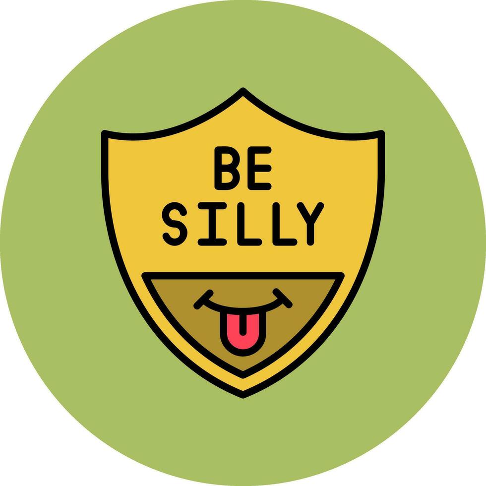 Be Silly Vector Icon