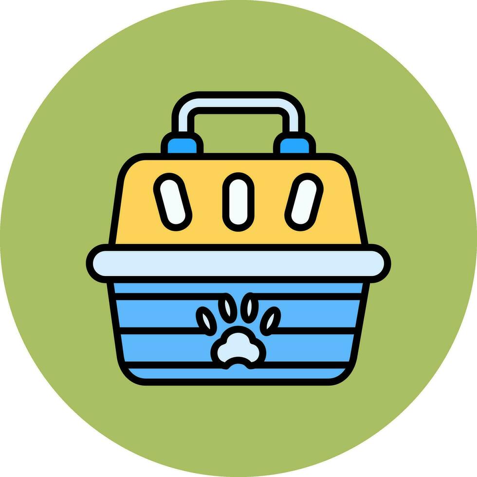 pet carrier Vector Icon