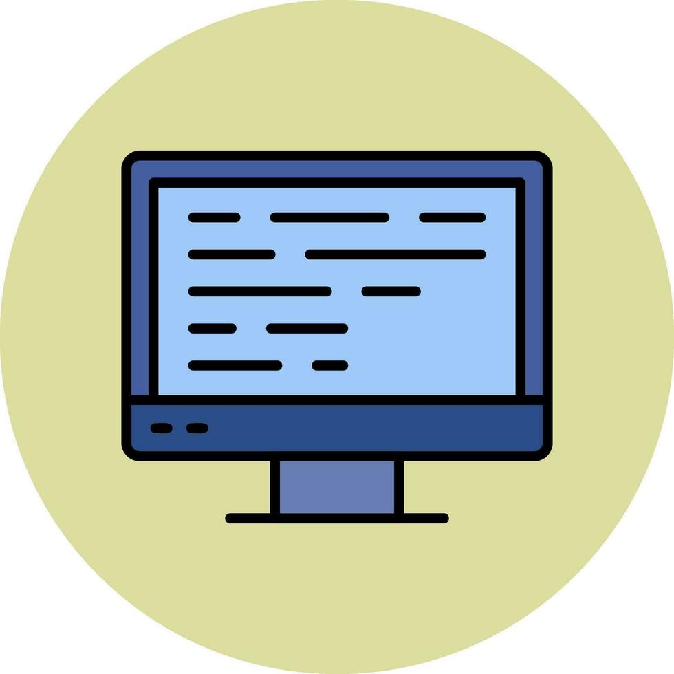 Programming Language Vector Icon