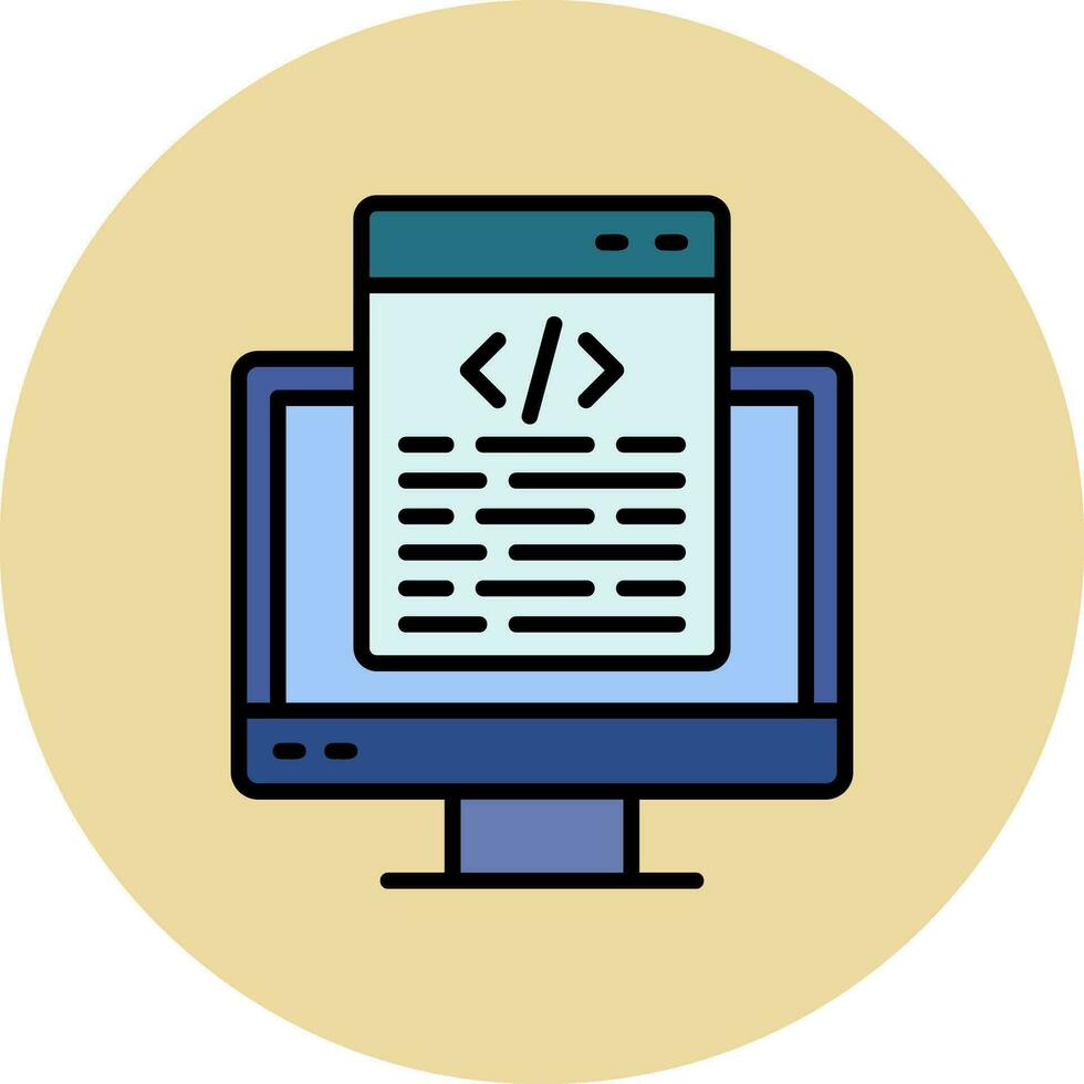 Code Vector Icon