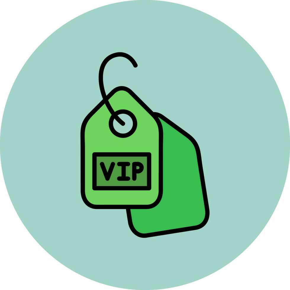 VIP oferta vector icono