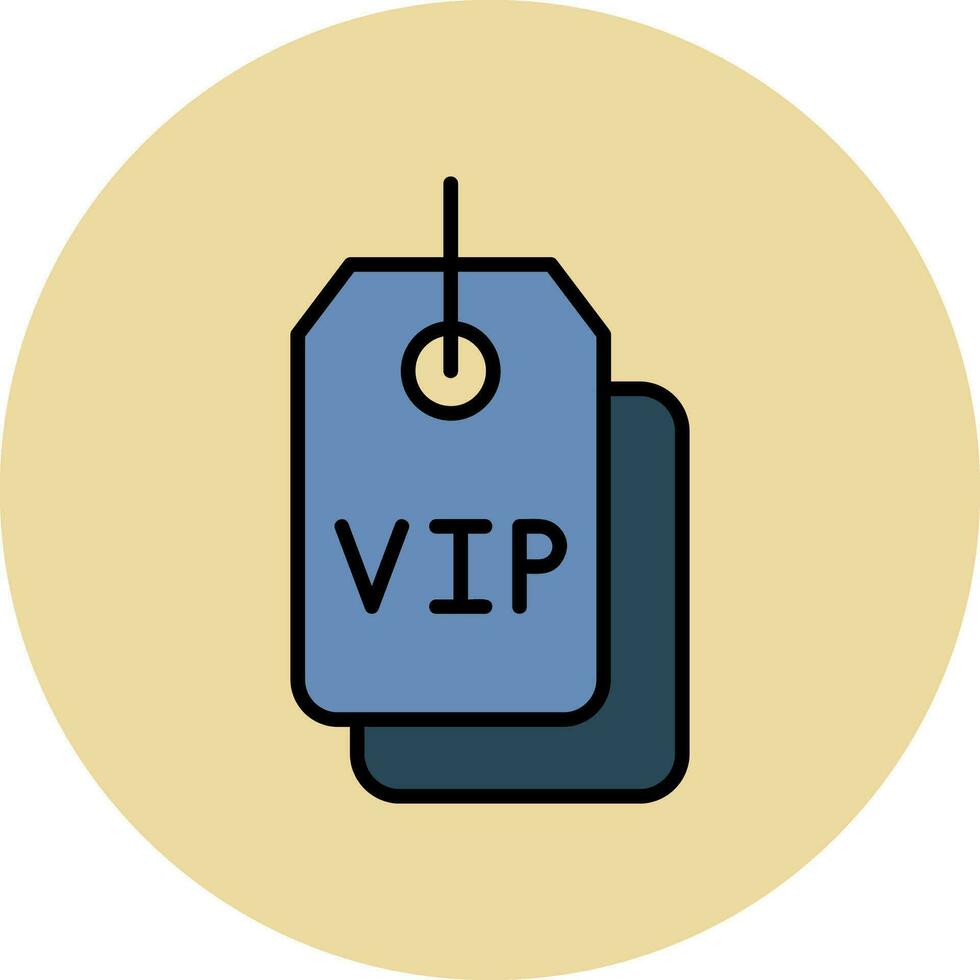 VIP oferta vector icono