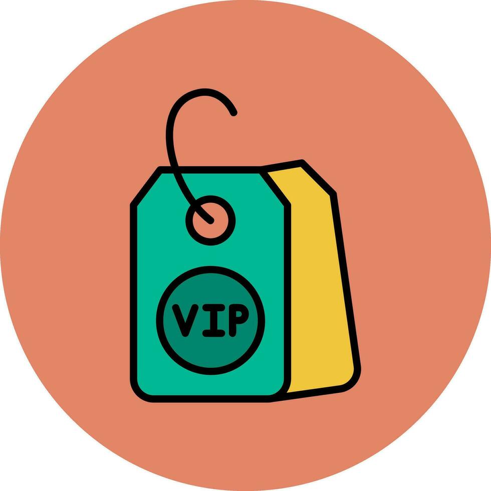 VIP oferta vector icono