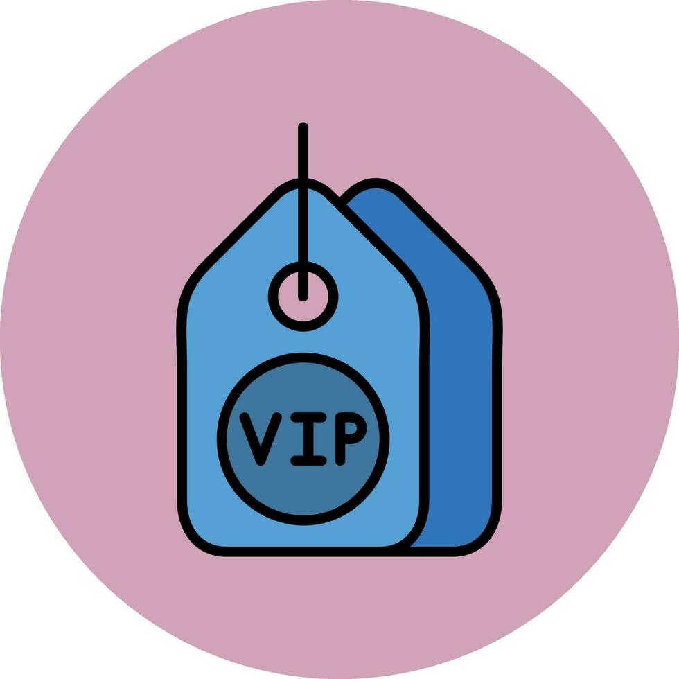 VIP oferta vector icono