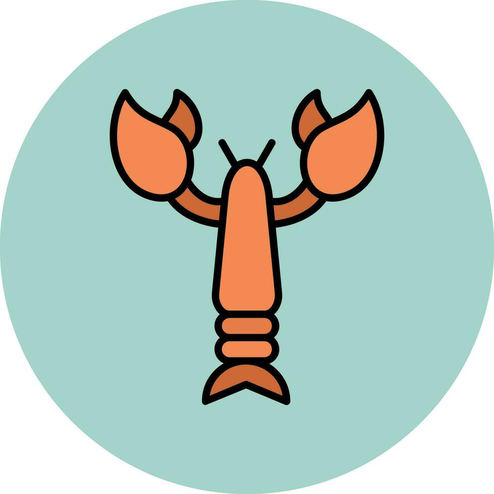 Lobster Vector Icon