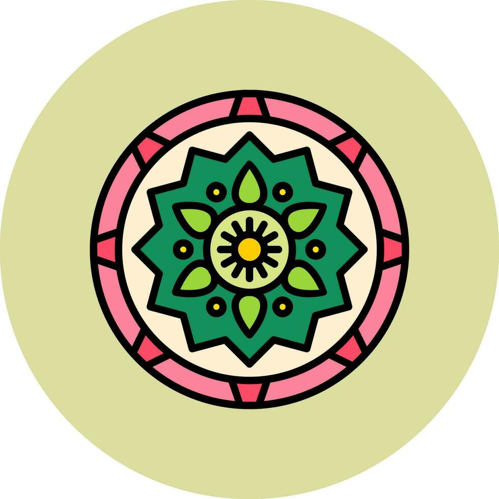 Mandala Vector Icon