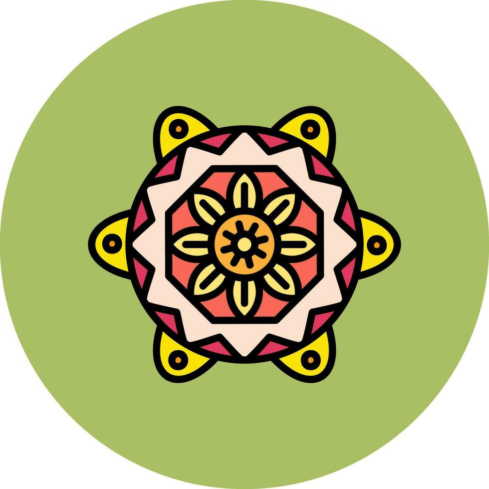 Mandala Vector Icon