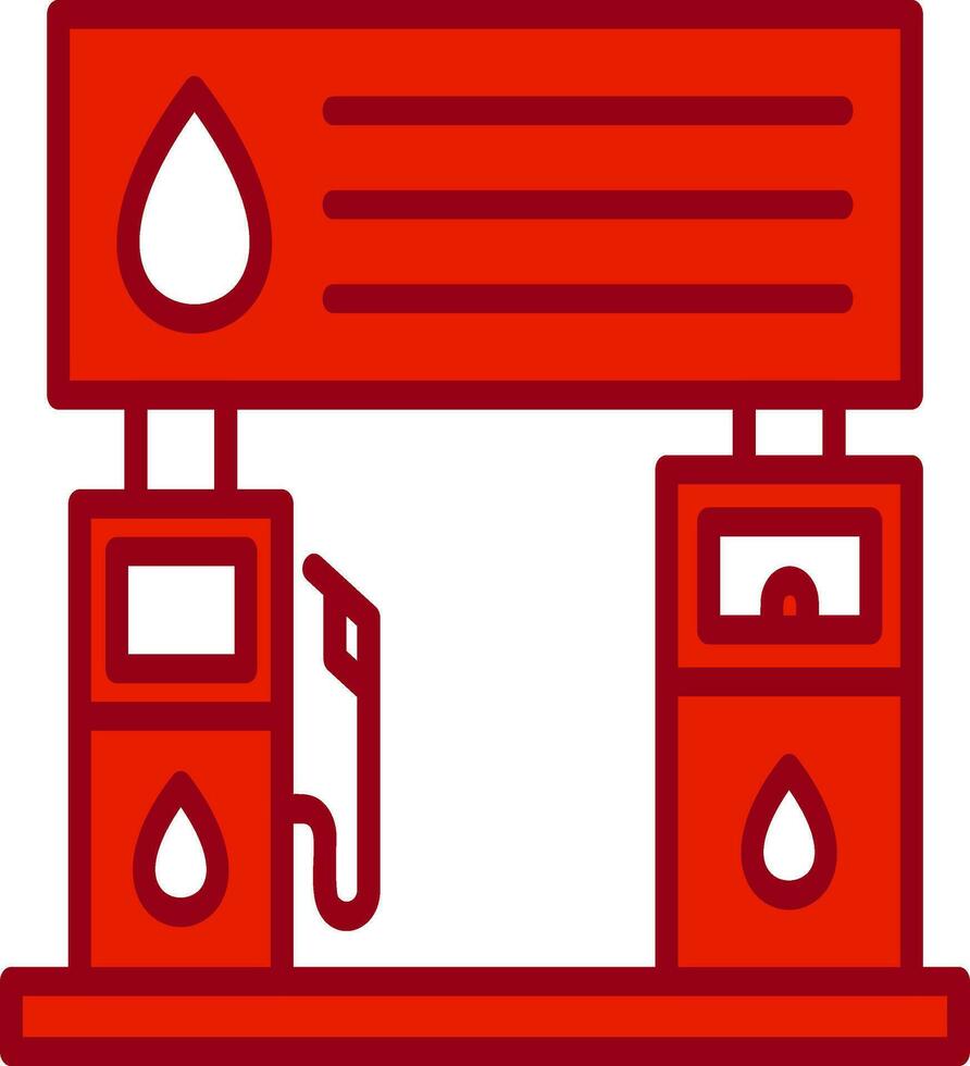 Gas Station Vector Icon