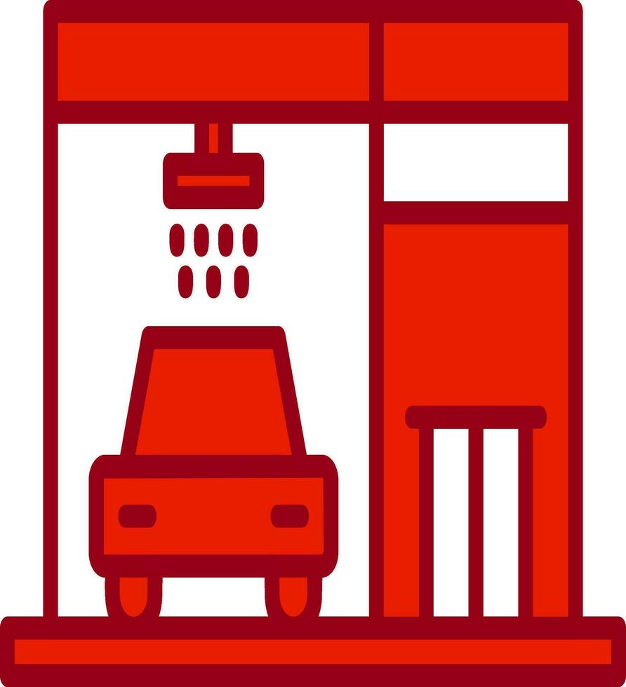 Carwash Vector Icon