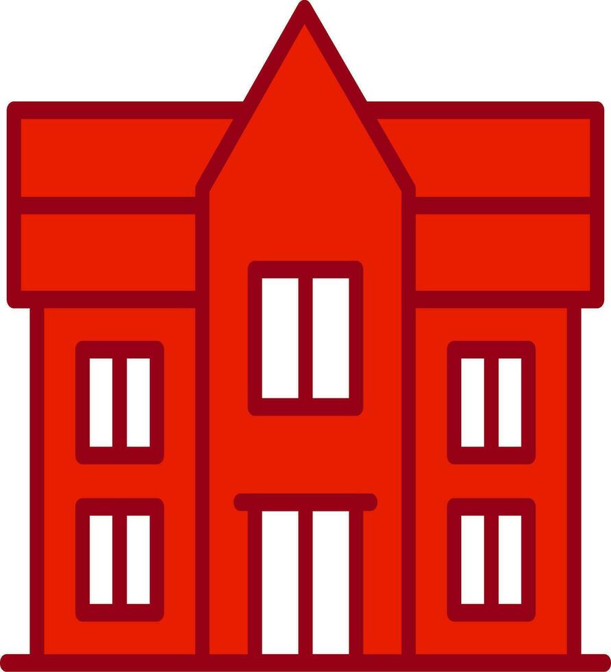 Mansion Vector Icon