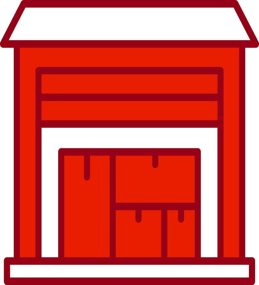 Warehouse Vector Icon