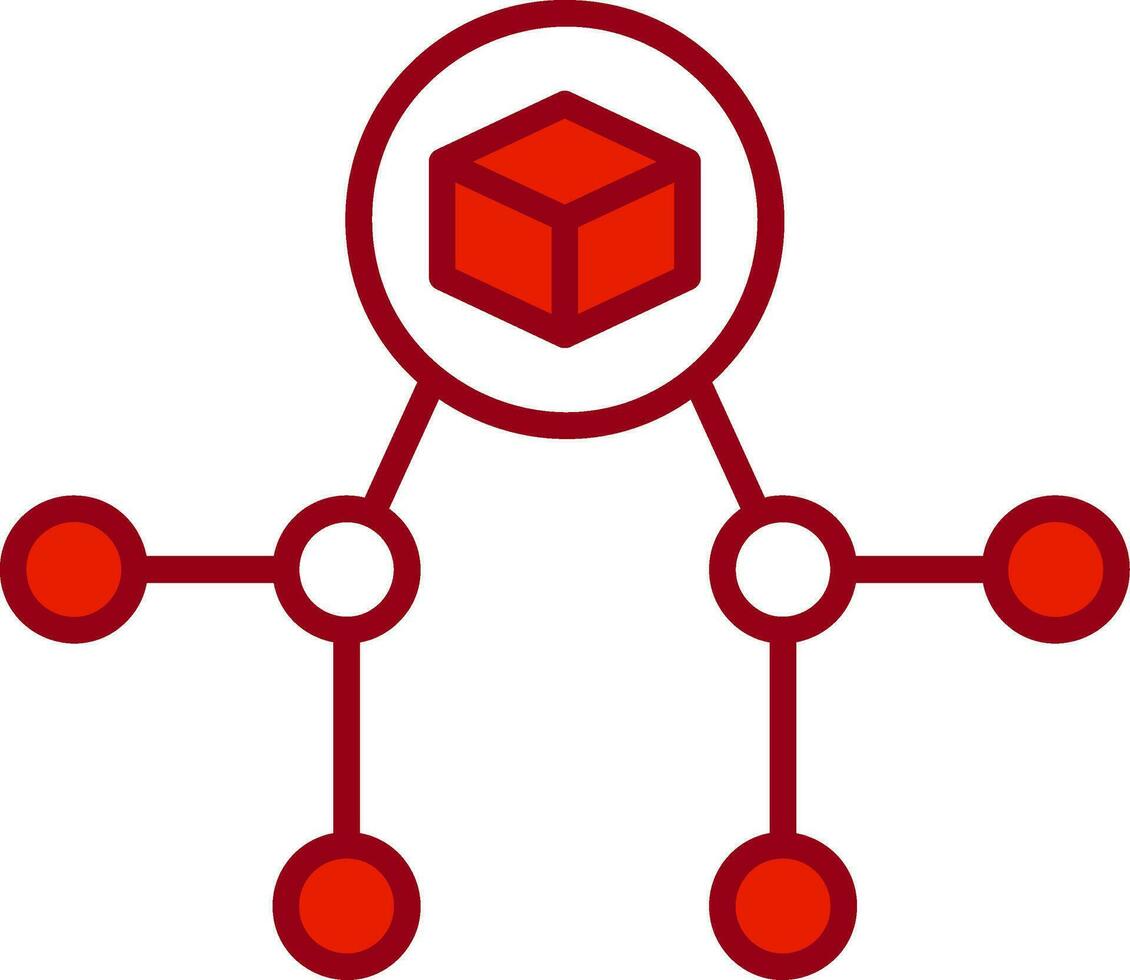 Decentralized Vector Icon