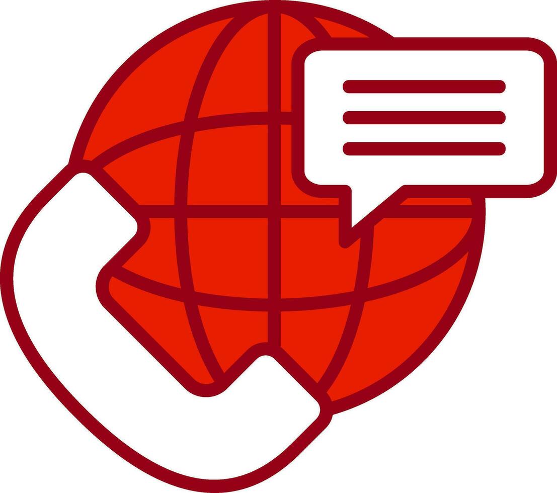 Global Communication Vector Icon