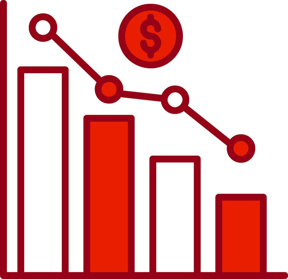 Recession Vector Icon