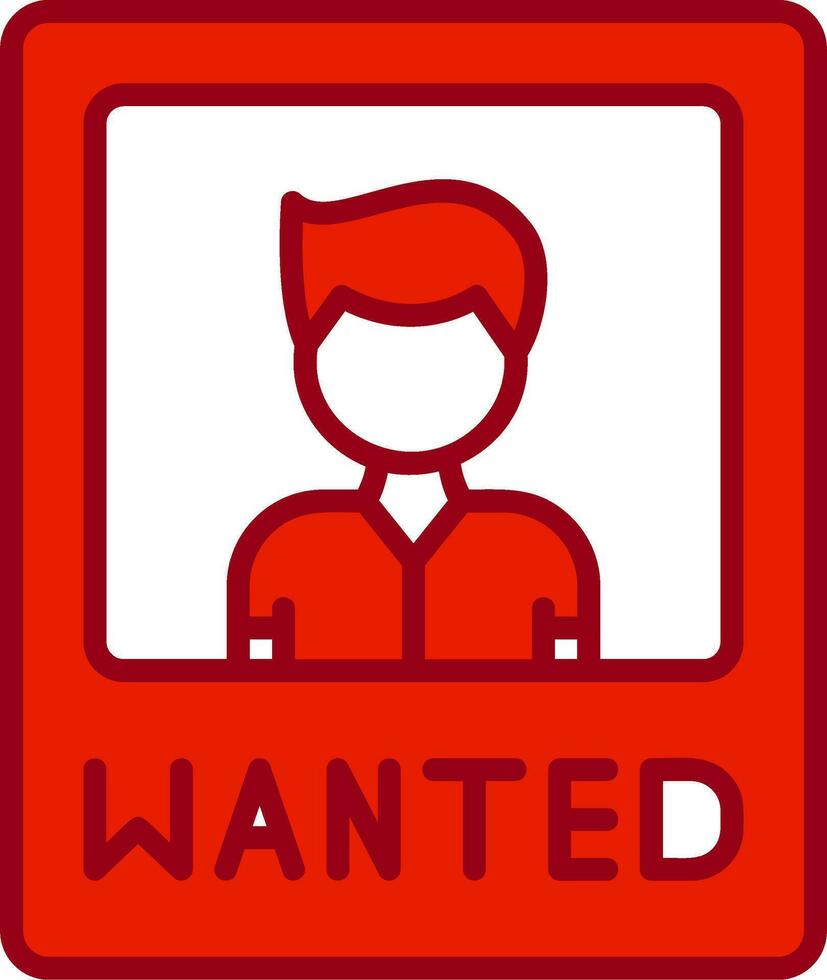 Wanted Vector Icon