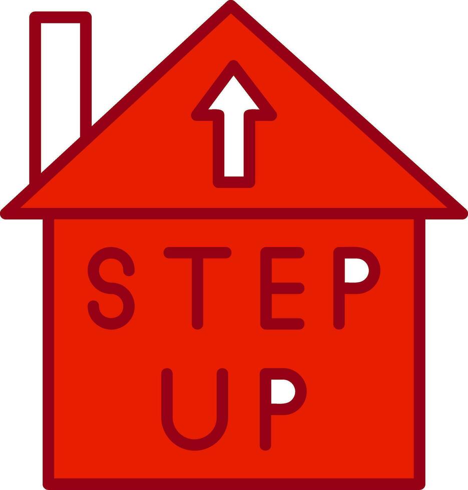 Step Up Vector Icon