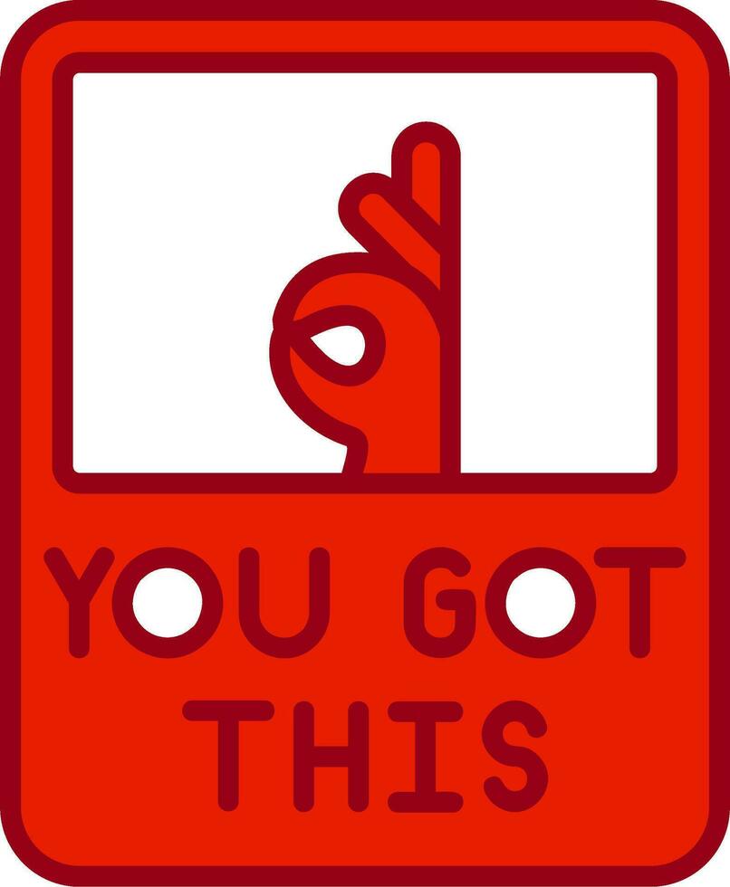 You Got This Vector Icon
