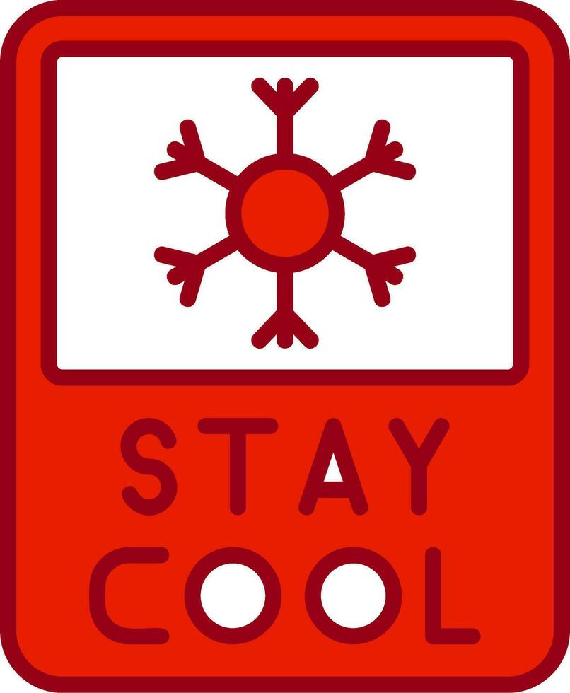 Stay Cool Vector Icon