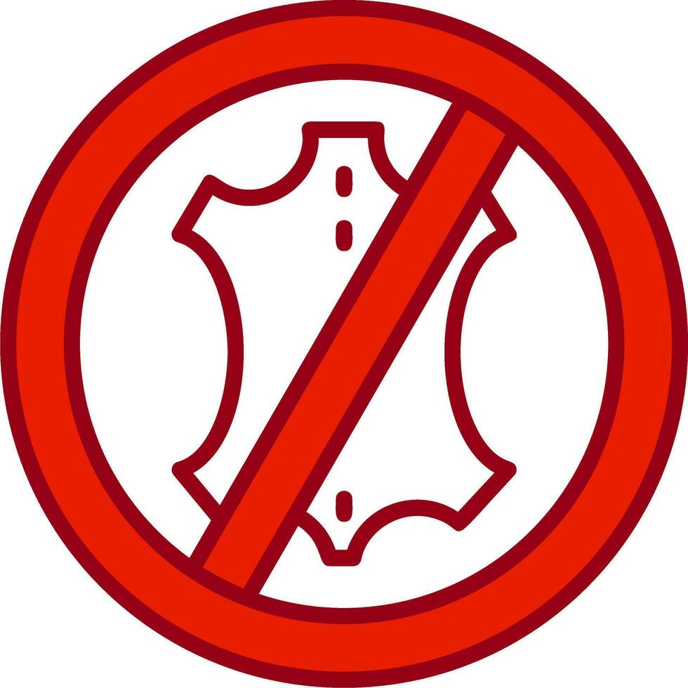 no leather Vector Icon