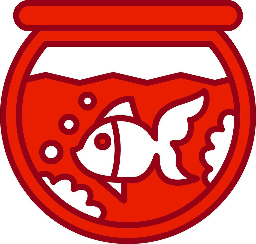 fish bowl Vector Icon