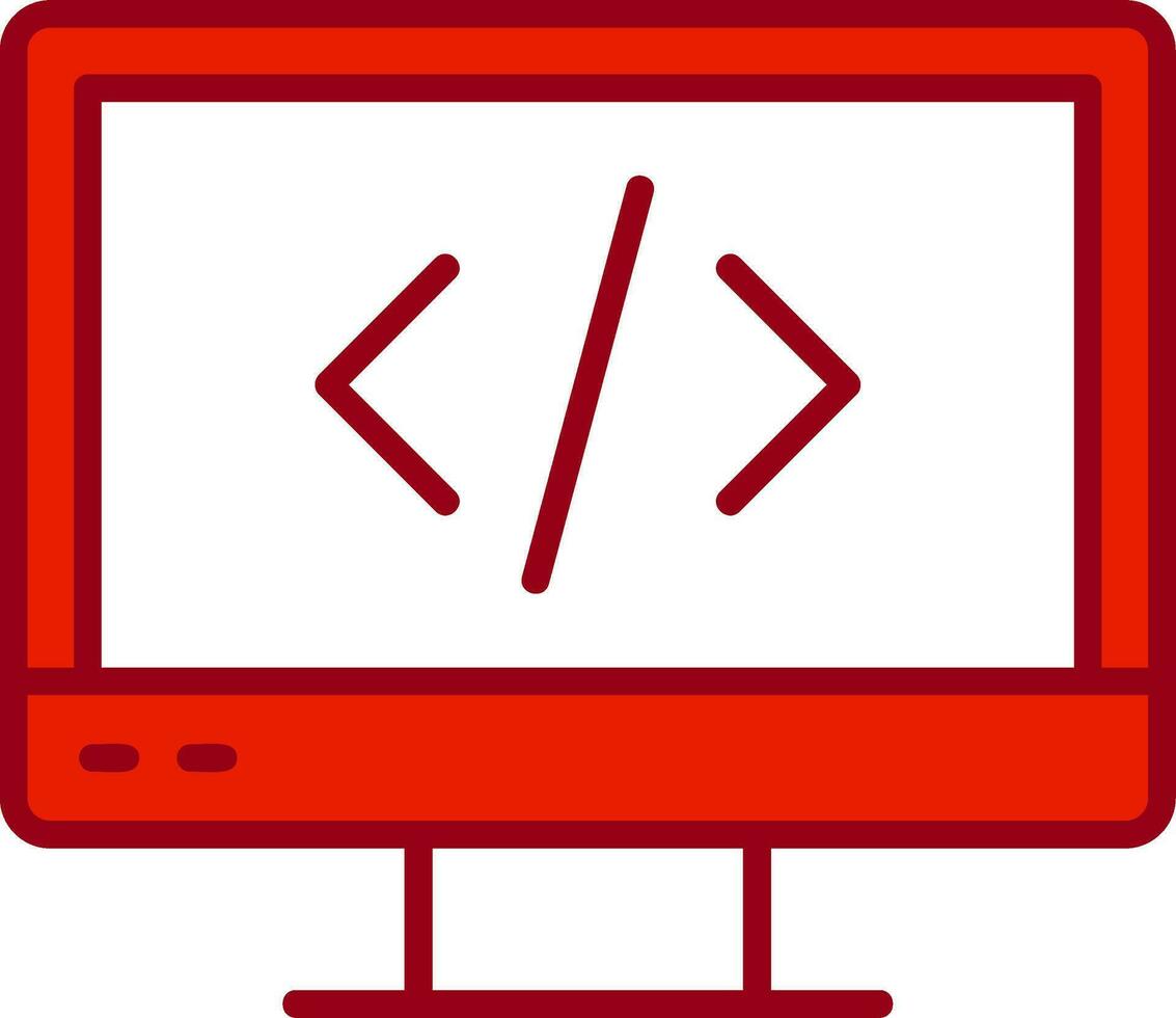 icono de vector de codificación web