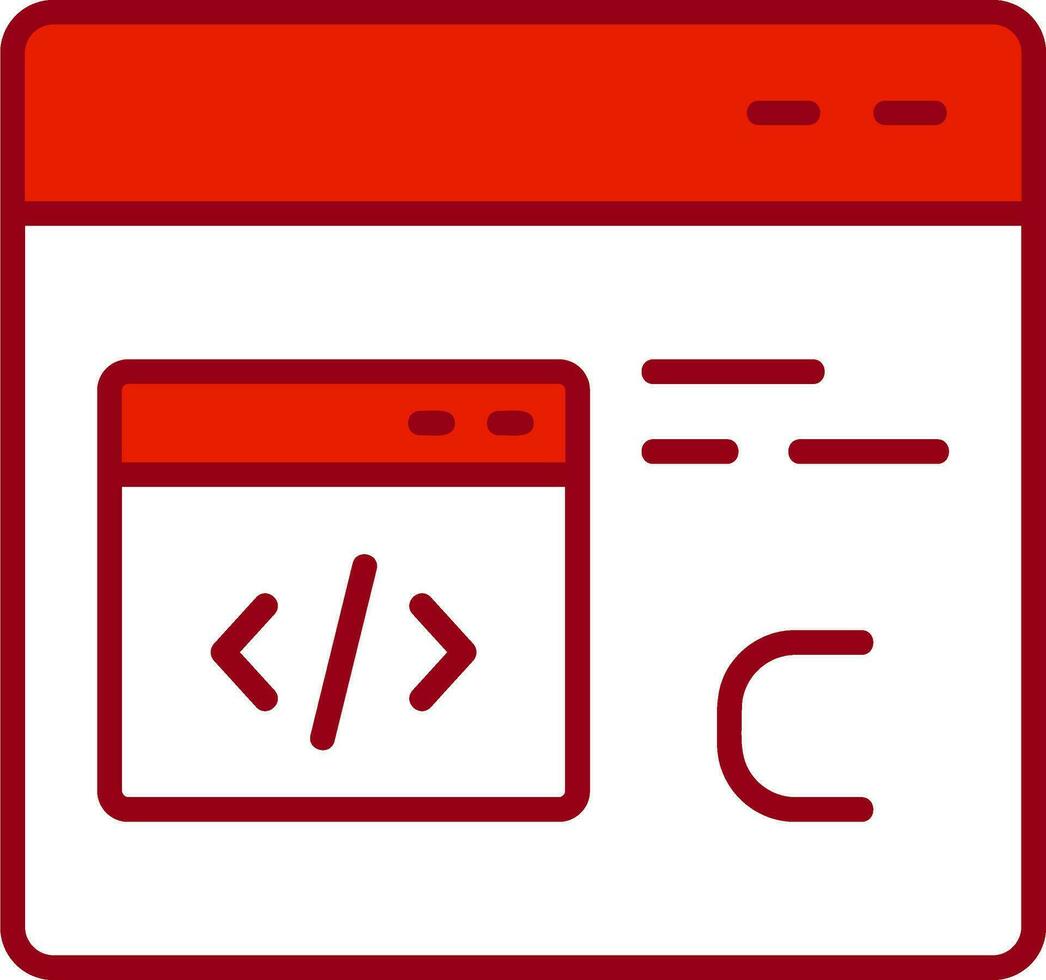 Computer Languages Vector Icon