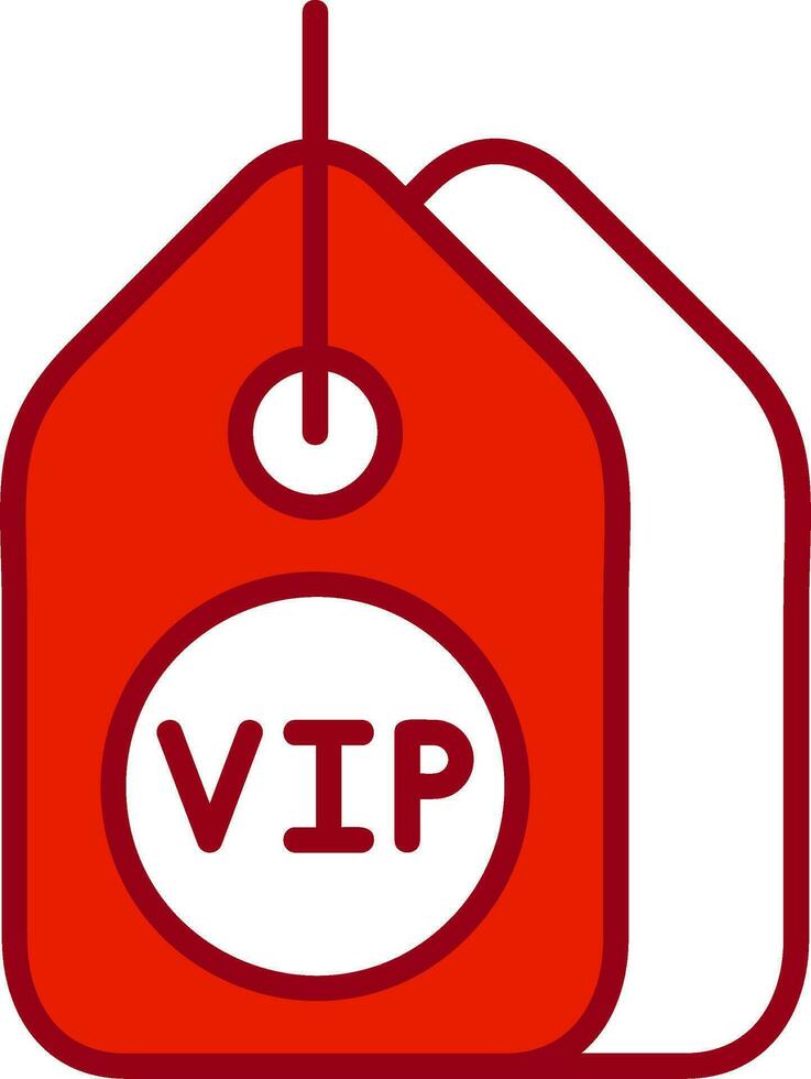 VIP oferta vector icono