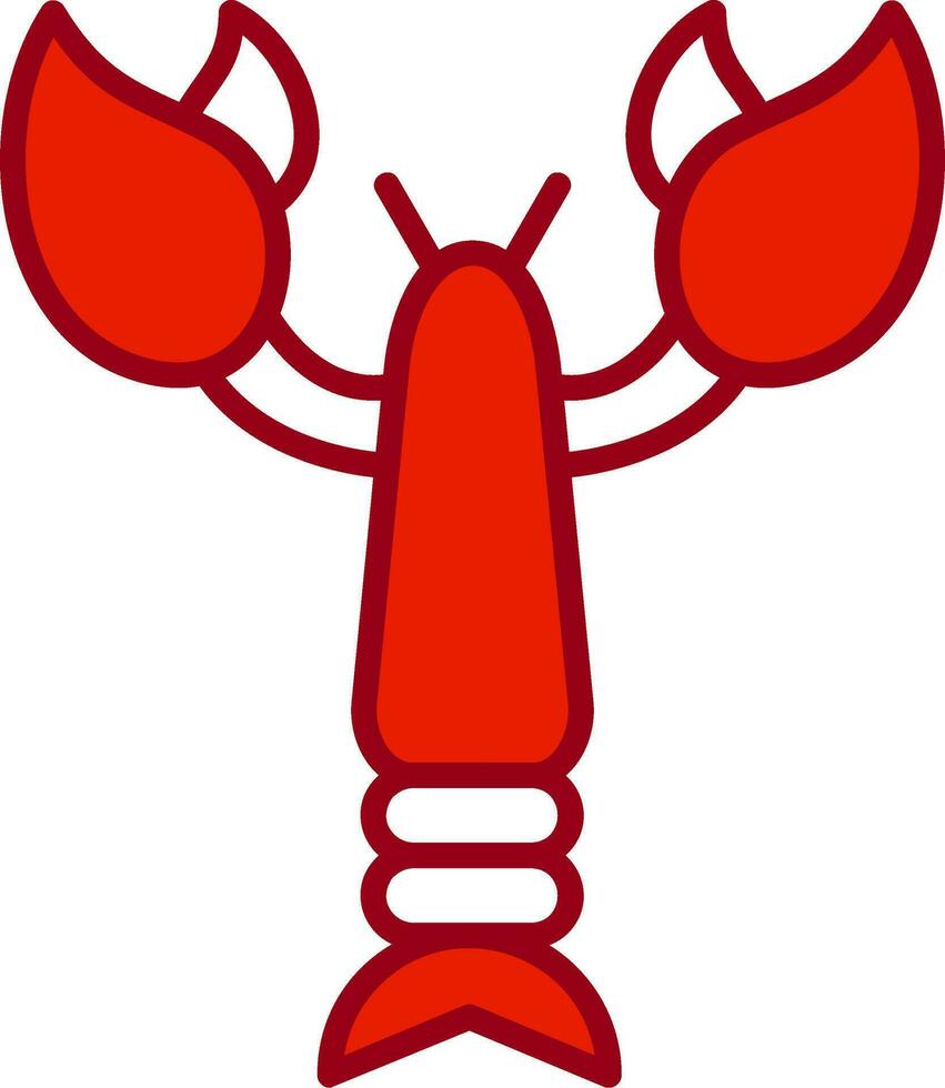 Lobster Vector Icon