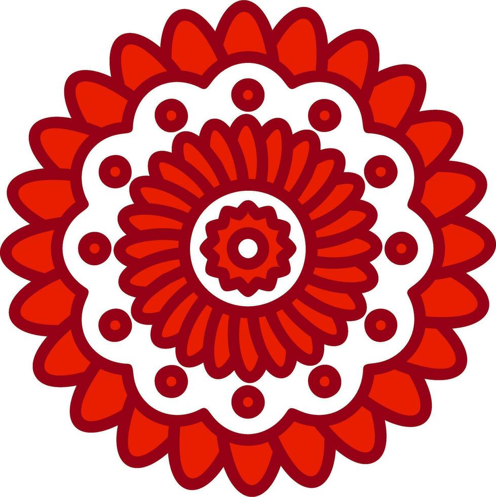 Mandala Vector Icon