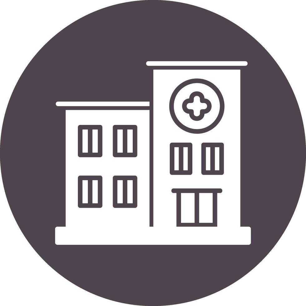 Clinic Vector Icon