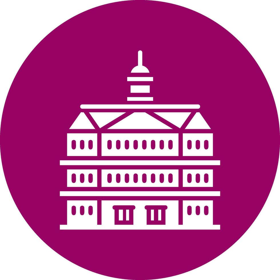 Royal Palace Vector Icon