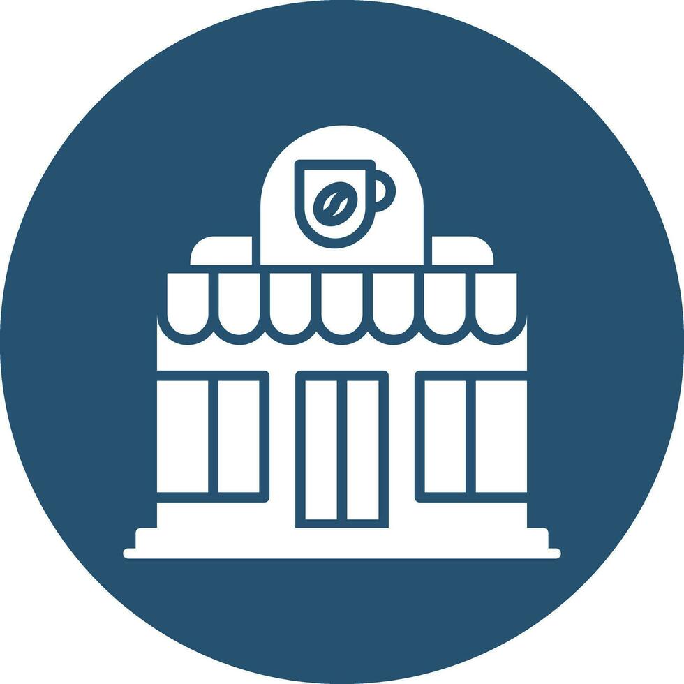 Coffee Shop Vector Icon