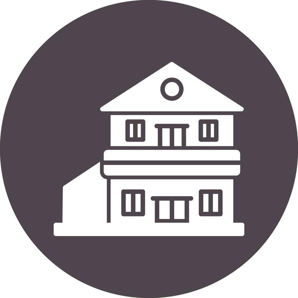 Mansion Vector Icon