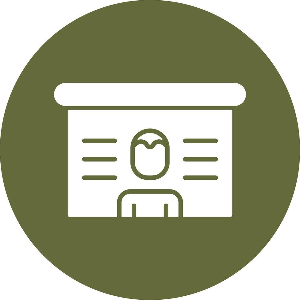 Presentation Vector Icon