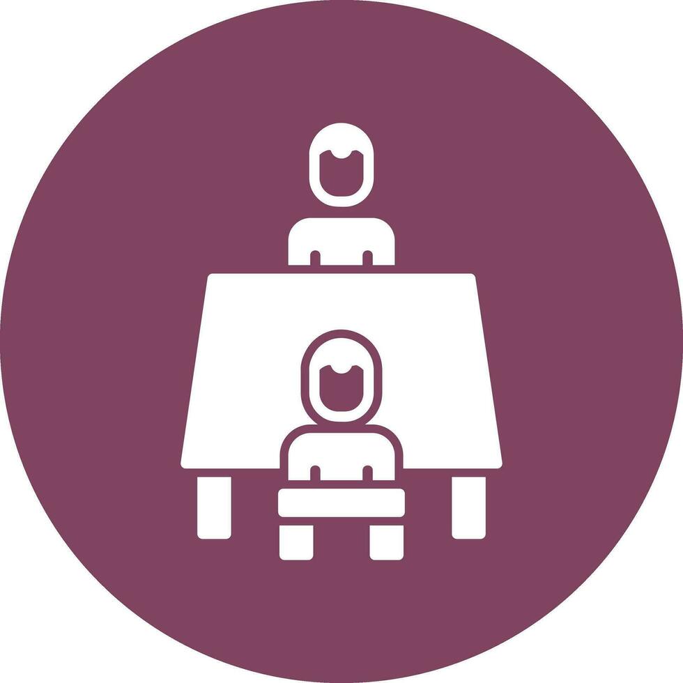 Interview Vector Icon