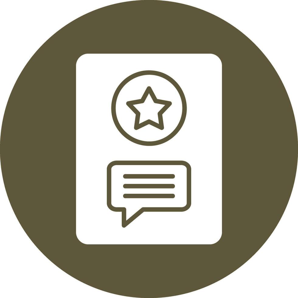 Greeting Vector Icon