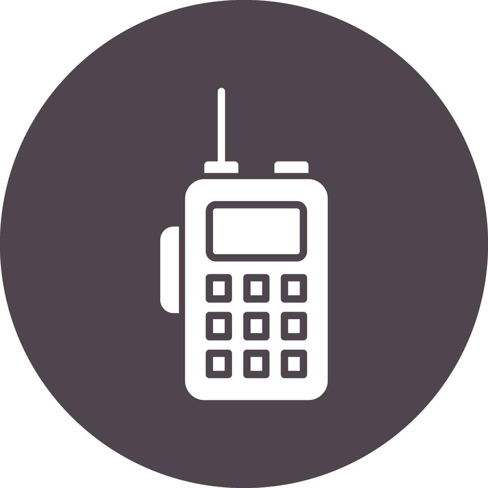 Walkie Talkie Vector Icon