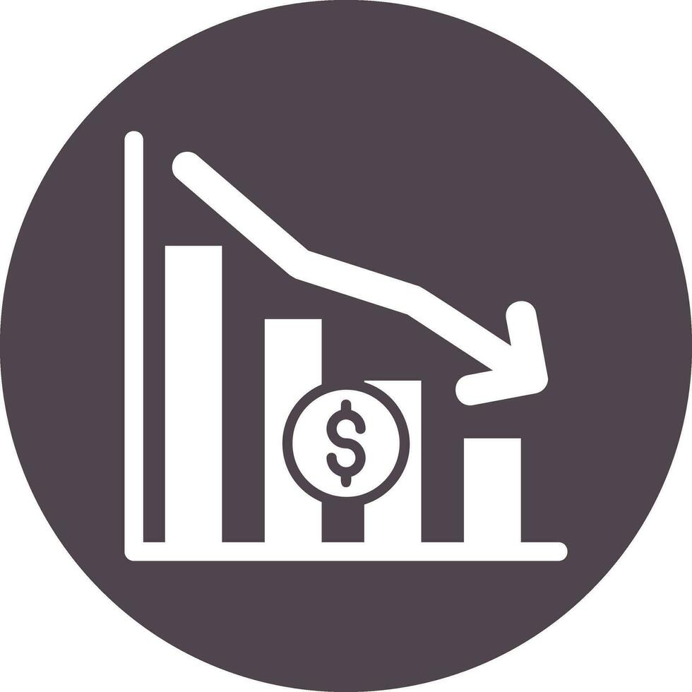 Economic Crisis Vector Icon