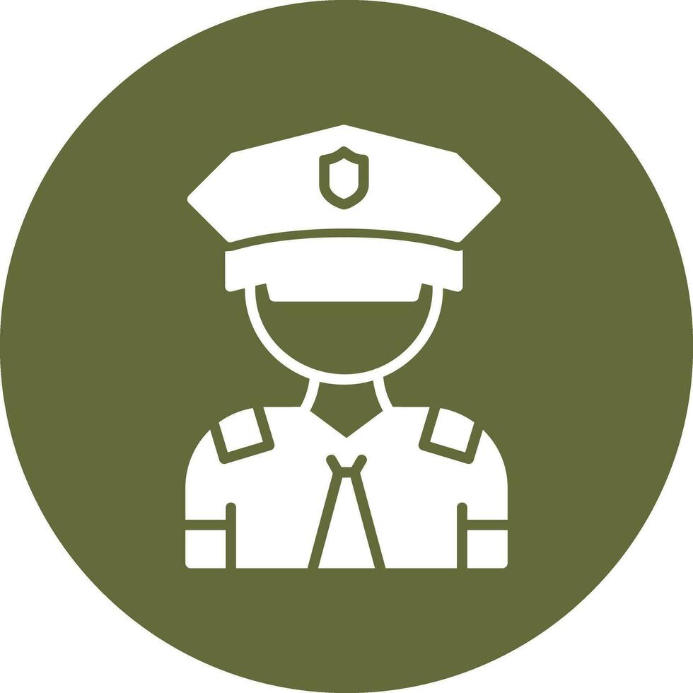 Policeman Vector Icon