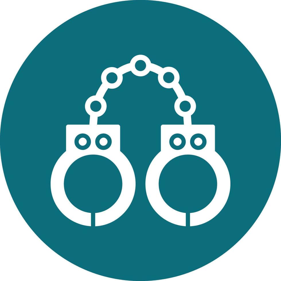 Handcuffs Vector Icon