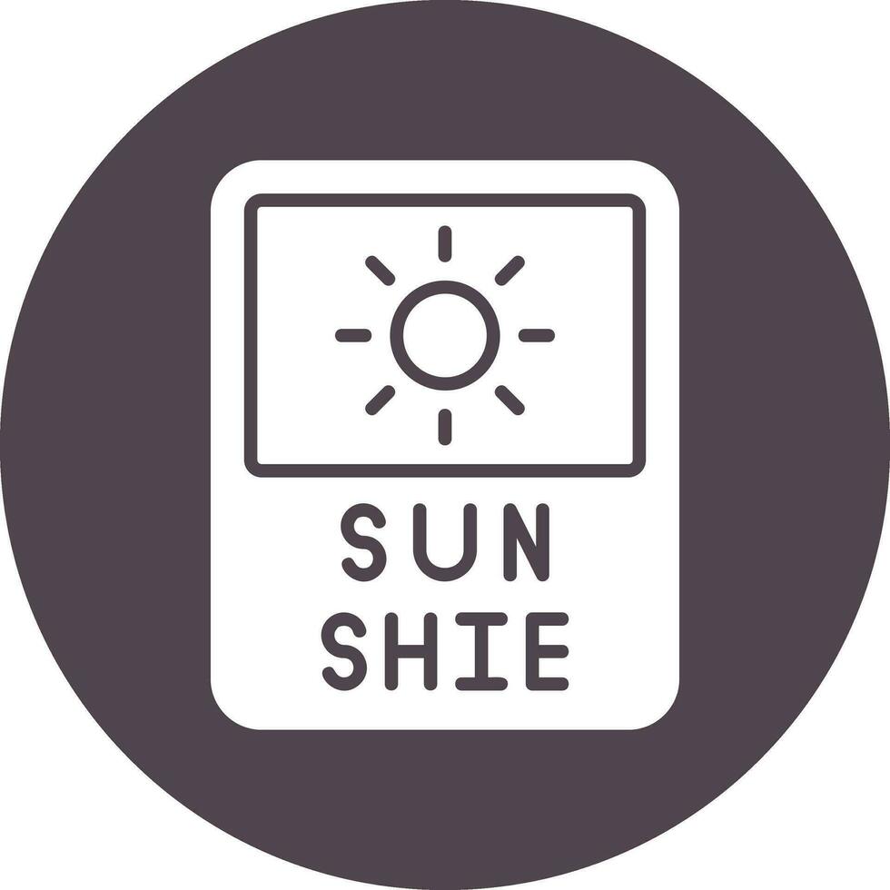 Sunshine Vector Icon