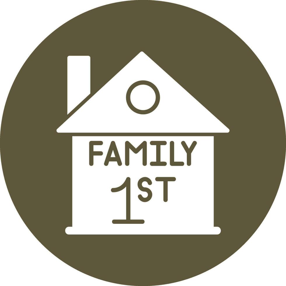 Family First Vector Icon