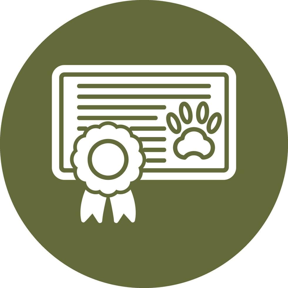 certificate Vector Icon