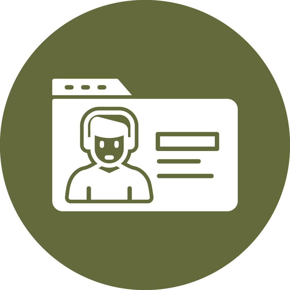 Profile Vector Icon