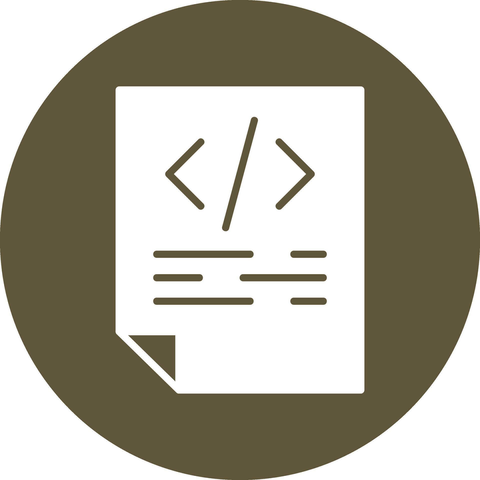 Script Vector Icon 31451161 Vector Art at Vecteezy