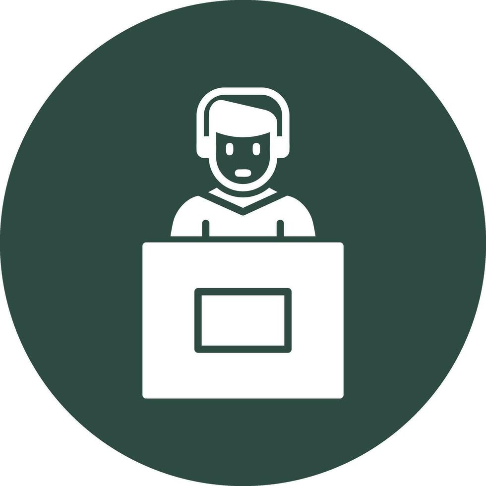 Interview Vector Icon