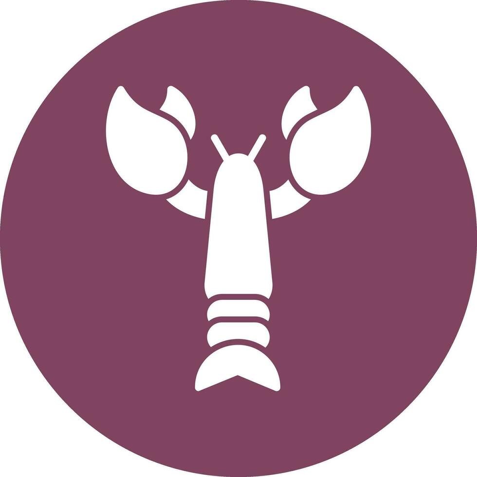 Lobster Vector Icon