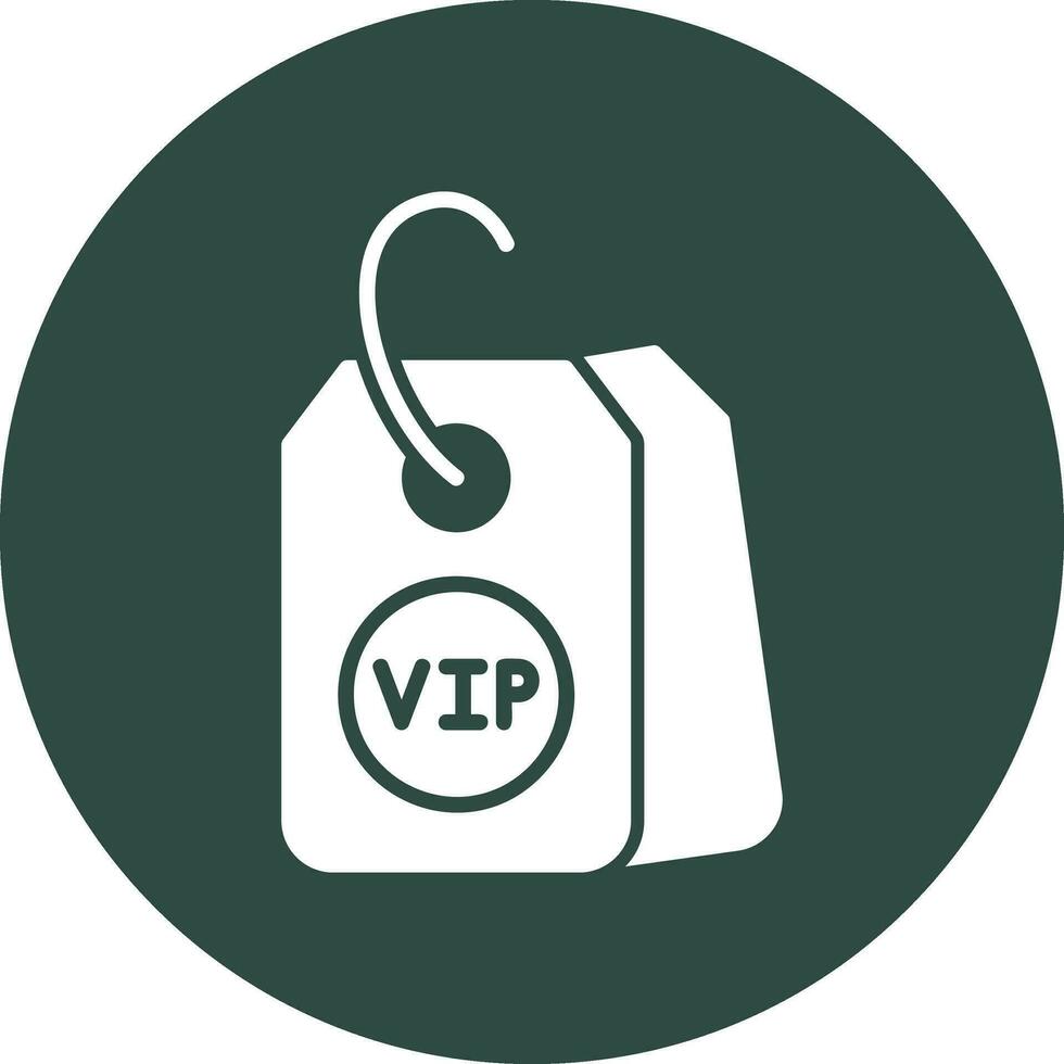 VIP oferta vector icono