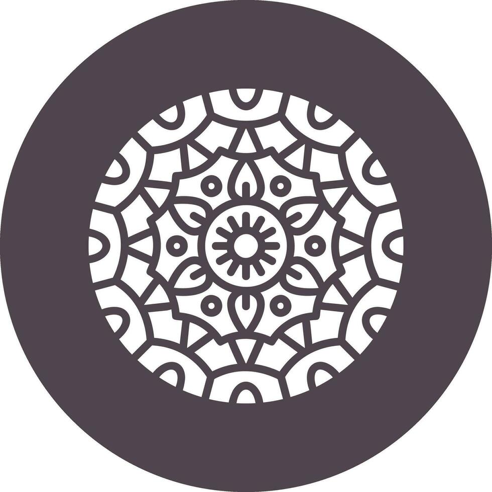 Mandala Vector Icon